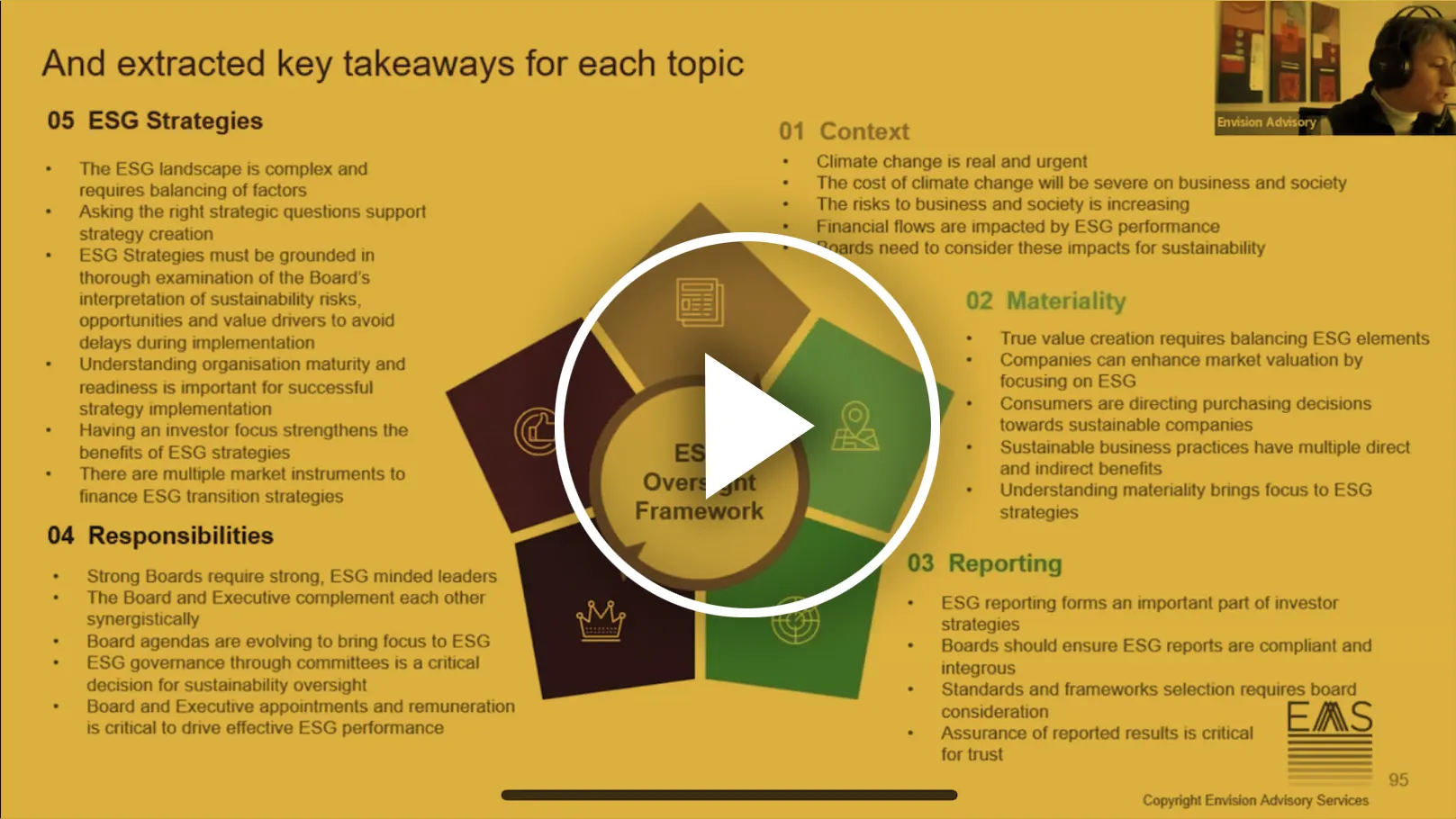 ESG Framework